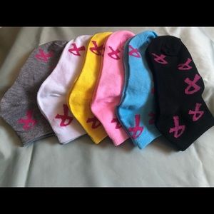 Breast cancer ribbon socks bundle
